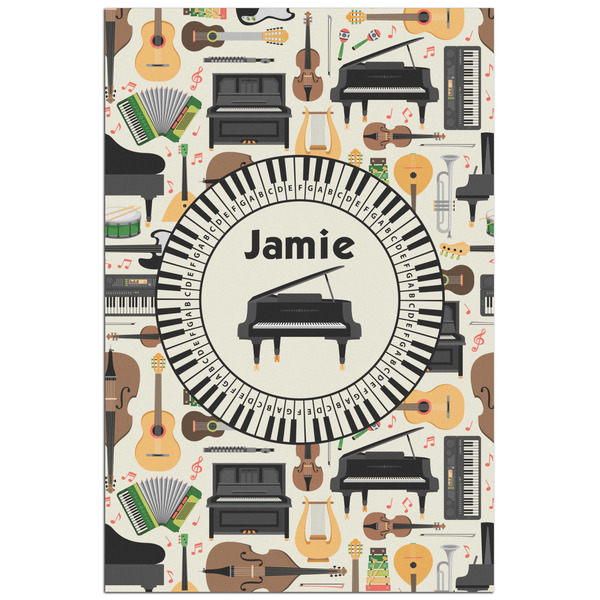 Custom Musical Instruments Poster - Matte - 24x36 (Personalized)