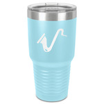 Musical Instruments 30 oz Stainless Steel Tumbler - Teal - Single-Sided