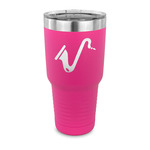 Musical Instruments 30 oz Stainless Steel Tumbler - Pink - Single Sided