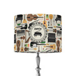 Musical Instruments 8" Drum Lamp Shade - Fabric (Personalized)