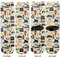 Musical Instruments Adult Crew Socks - Double Pair - Front and Back - Apvl