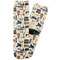 Musical Instruments Adult Crew Socks - Single Pair - Front and Back