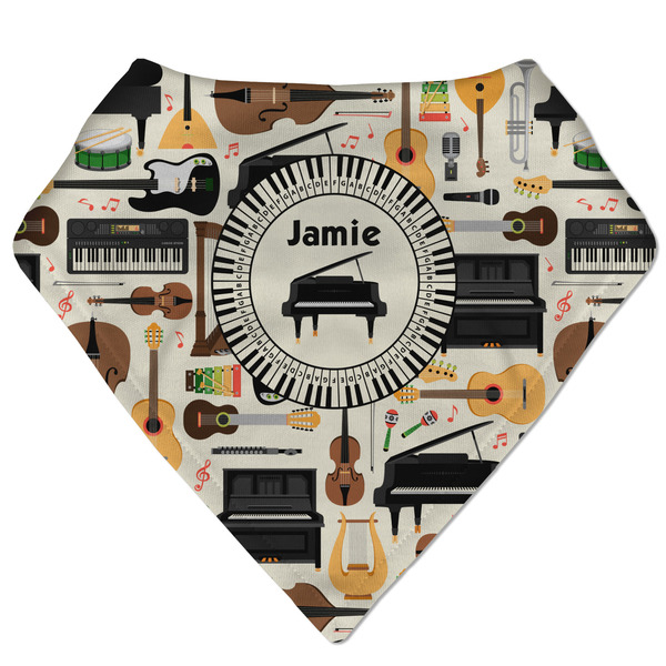 Custom Musical Instruments Bandana Bib (Personalized)