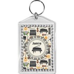 Musical Instruments Bling Keychain (Personalized)