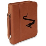 Musical Instruments Leatherette Bible Cover with Handle & Zipper - Large - Double Sided (Personalized)