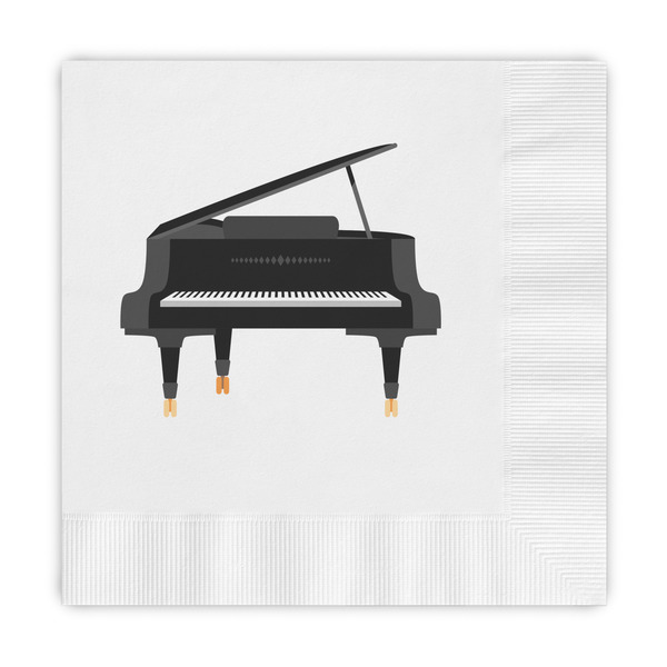 Custom Musical Instruments Embossed Decorative Napkins