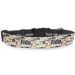 Musical Instruments Deluxe Dog Collar - Toy (6" to 8.5") (Personalized)