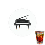 Musical Instruments Printed Drink Topper - 1.5"