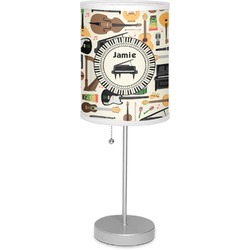 Musical Instruments 7" Drum Lamp with Shade (Personalized)
