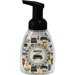 Musical Instruments Foam Soap Bottle - Black (Personalized)