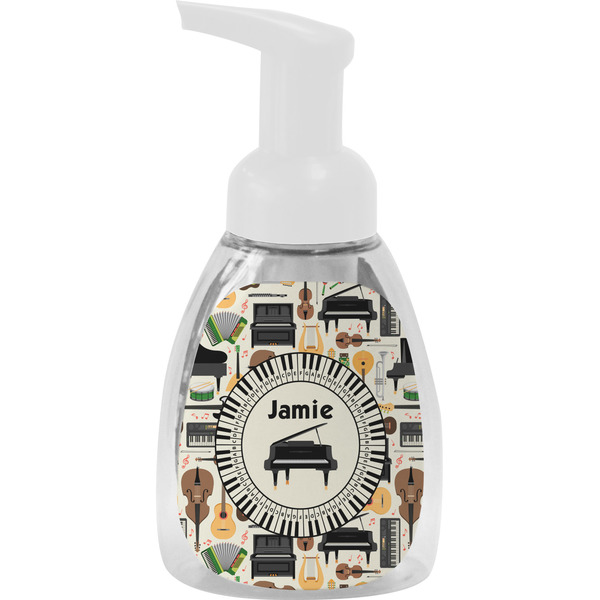 Custom Musical Instruments Foam Soap Bottle - White (Personalized)