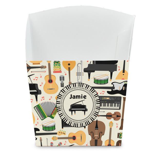 Custom Musical Instruments French Fry Favor Boxes (Personalized)