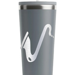 Musical Instruments RTIC Everyday Tumbler with Straw - 28oz - Grey - Double-Sided (Personalized)