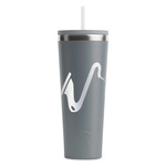 Musical Instruments RTIC Everyday Tumbler with Straw - 28oz - Grey - Double-Sided (Personalized)