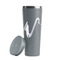 Musical Instruments Grey RTIC Everyday Tumbler - 28 oz. - Lid Off