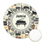 Musical Instruments Icing Circle - Medium - Front