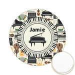 Musical Instruments Printed Cookie Topper - 2.15" (Personalized)