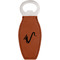 Musical Instruments Leather Bar Bottle Opener - Single