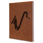 Musical Instruments Leather Sketchbook - Large - Single Sided