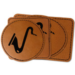 Musical Instruments Faux Leather Iron On Patch