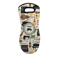 Musical Instruments Neoprene Oven Mitt - Single w/ Name or Text
