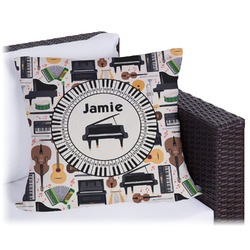 Musical Instruments Outdoor Pillow - 18" (Personalized)