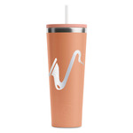 Musical Instruments RTIC Everyday Tumbler with Straw - 28oz - Peach - Double-Sided (Personalized)