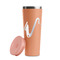 Musical Instruments Peach RTIC Everyday Tumbler - 28 oz. - Lid Off