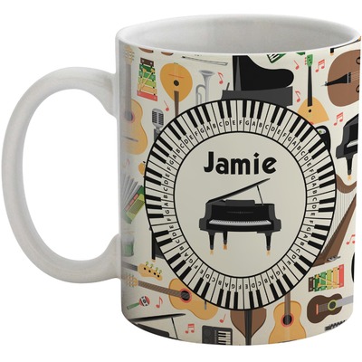 Musical Instruments Coffee Mug (Personalized) - YouCustomizeIt