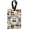 Musical Instruments Personalized Rectangular Luggage Tag