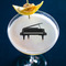 Musical Instruments Printed Drink Topper - Large - In Context