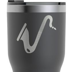 Musical Instruments RTIC Tumbler - Black - Engraved Front