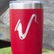 Musical Instruments Red Polar Camel Tumbler - 20oz - Close Up