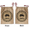 Musical Instruments Santa Bag - Front and Back