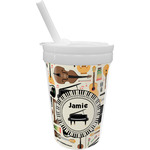 Musical Instruments Sippy Cup with Straw (Personalized)