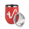 Musical Instruments Stainless Wine Tumblers - Coral - Double Sided - Alt View