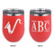 Musical Instruments Stainless Wine Tumblers - Coral - Double Sided - Approval