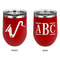 Musical Instruments Stainless Wine Tumblers - Red - Double Sided - Approval