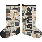 Musical Instruments Holiday Stocking - Double-Sided - Neoprene (Personalized)