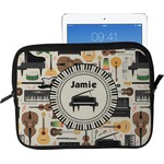 Musical Instruments Tablet Case / Sleeve - Large (Personalized)