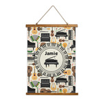 Musical Instruments Wall Hanging Tapestry - Tall (Personalized)