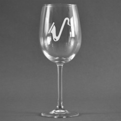 Musical Instruments Wine Glass (Single)