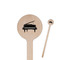 Musical Instruments Wooden 7.5" Stir Stick - Round - Closeup