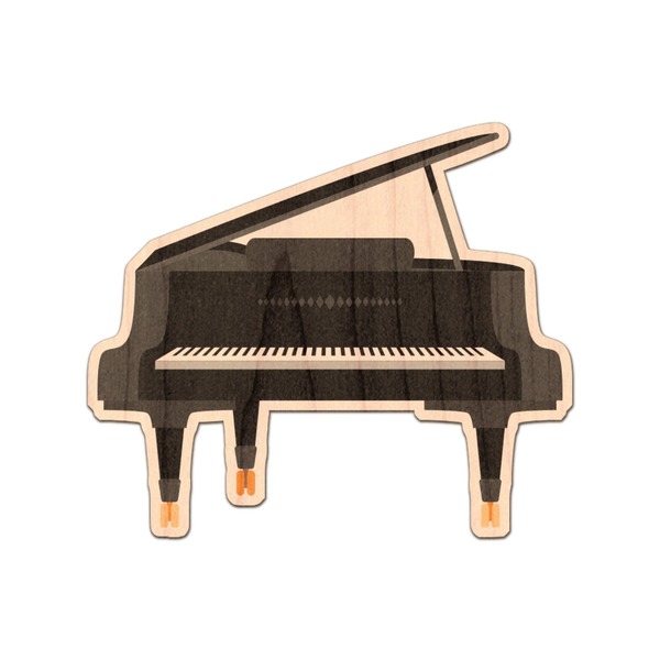 Custom Musical Instruments Genuine Maple or Cherry Wood Sticker