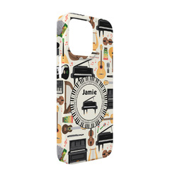 Musical Instruments iPhone Case - Plastic - iPhone 13 (Personalized)