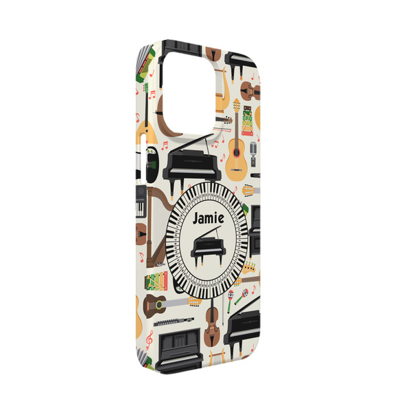 Custom Musical Instruments iPhone Case - Plastic - iPhone 13 Mini (Personalized)