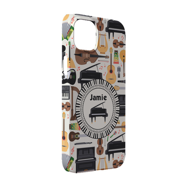 Custom Musical Instruments iPhone Case - Plastic - iPhone 14 (Personalized)