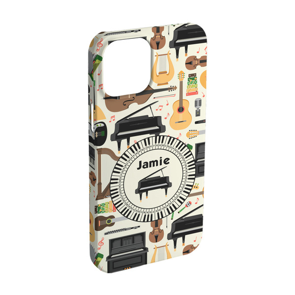 Custom Musical Instruments iPhone Case - Plastic - iPhone 15 (Personalized)