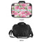 Watercolor Peonies 15" Hard Shell Briefcase - APPROVAL