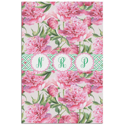 Watercolor Peonies Poster - Matte - 24x36 (Personalized)